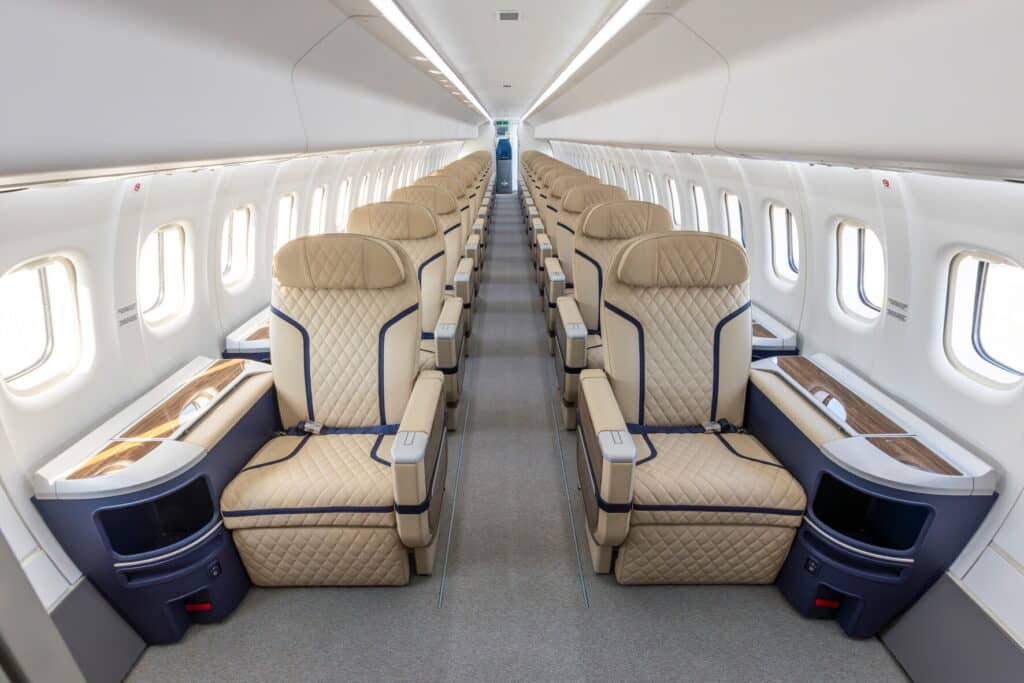 Featured image for “First ATR 72-600 With HighLine Configuration Delivered To Berjaya Air”