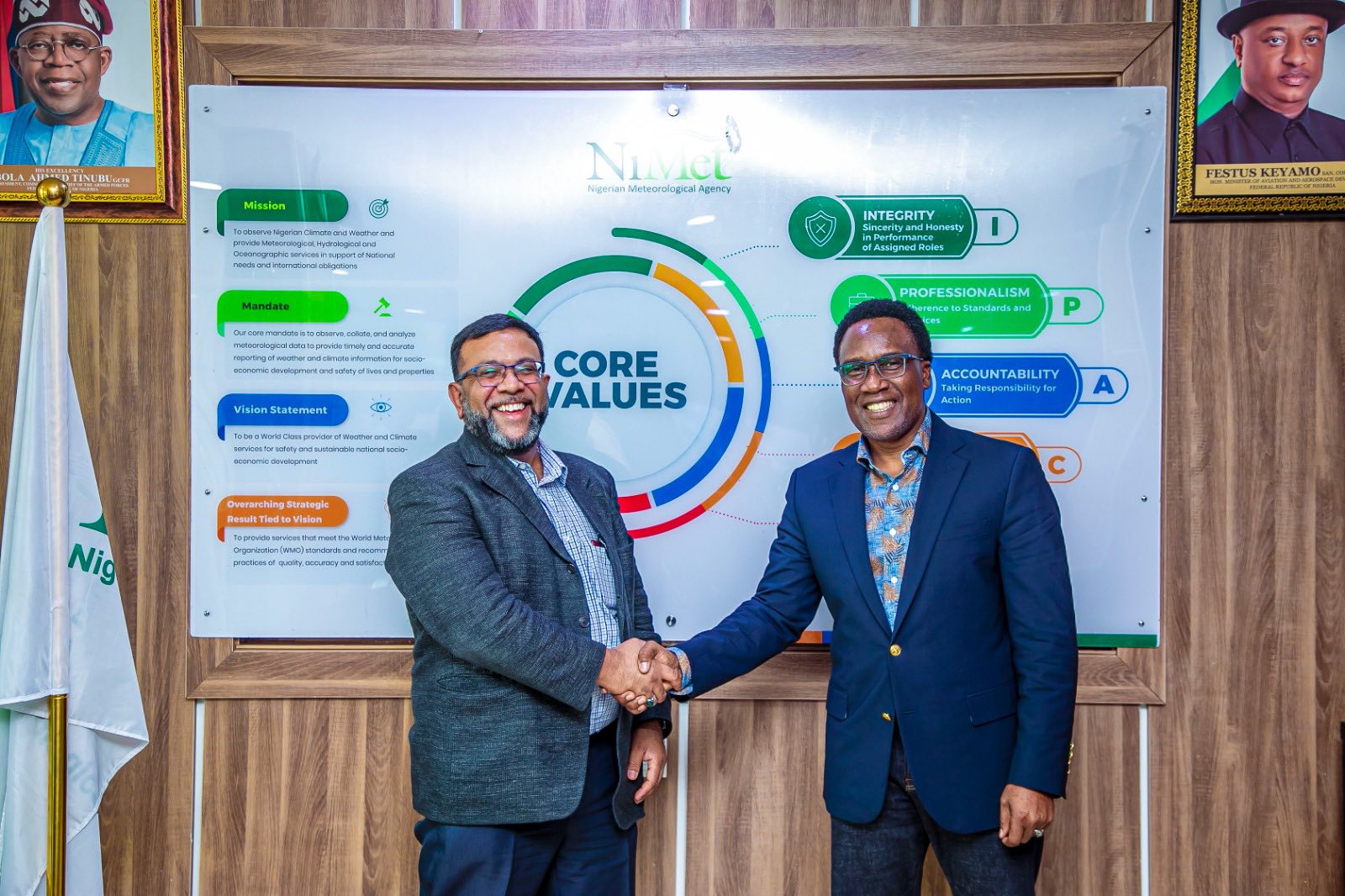 Featured image for “World Meteorological Organization (WMO) Director Visits NiMet”