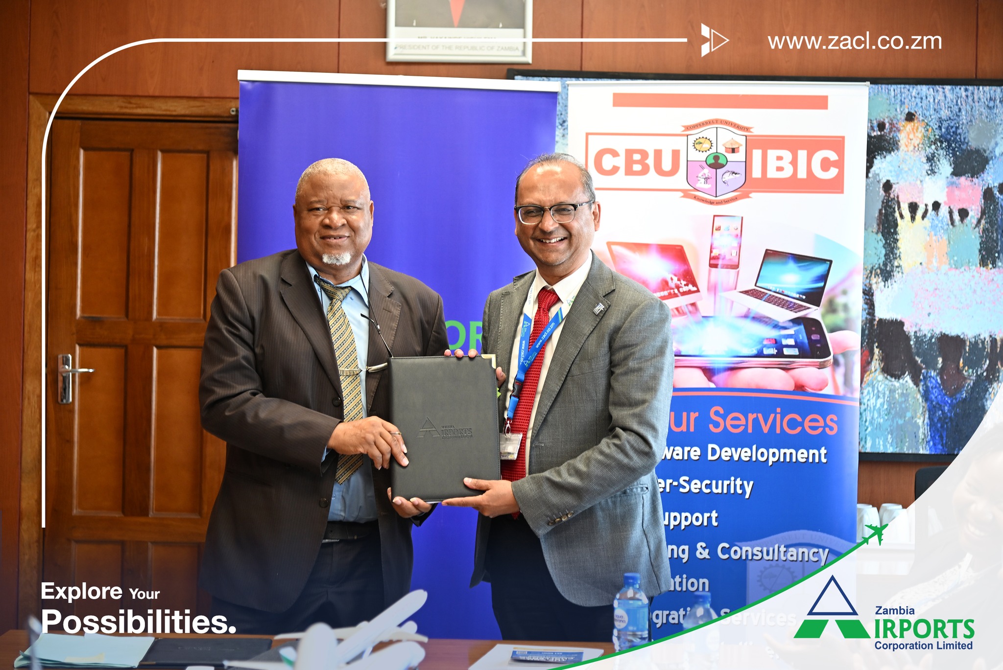 Featured image for “ZACL Signs Strategic MoU With Copperbelt University To Drive Digital Transformation With ERP Development”
