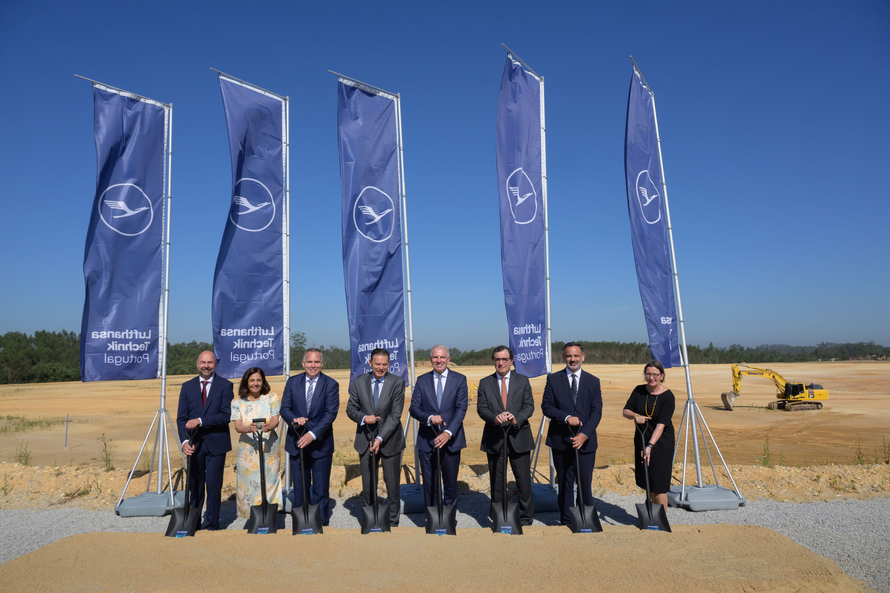 Featured image for “Lufthansa Technik Breaks Ground On New 55,000-Square-Meter Facility In Portugal”