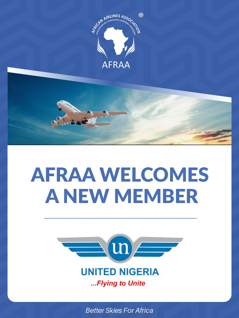 Featured image for “United Nigeria Airlines Joins AFRAA”