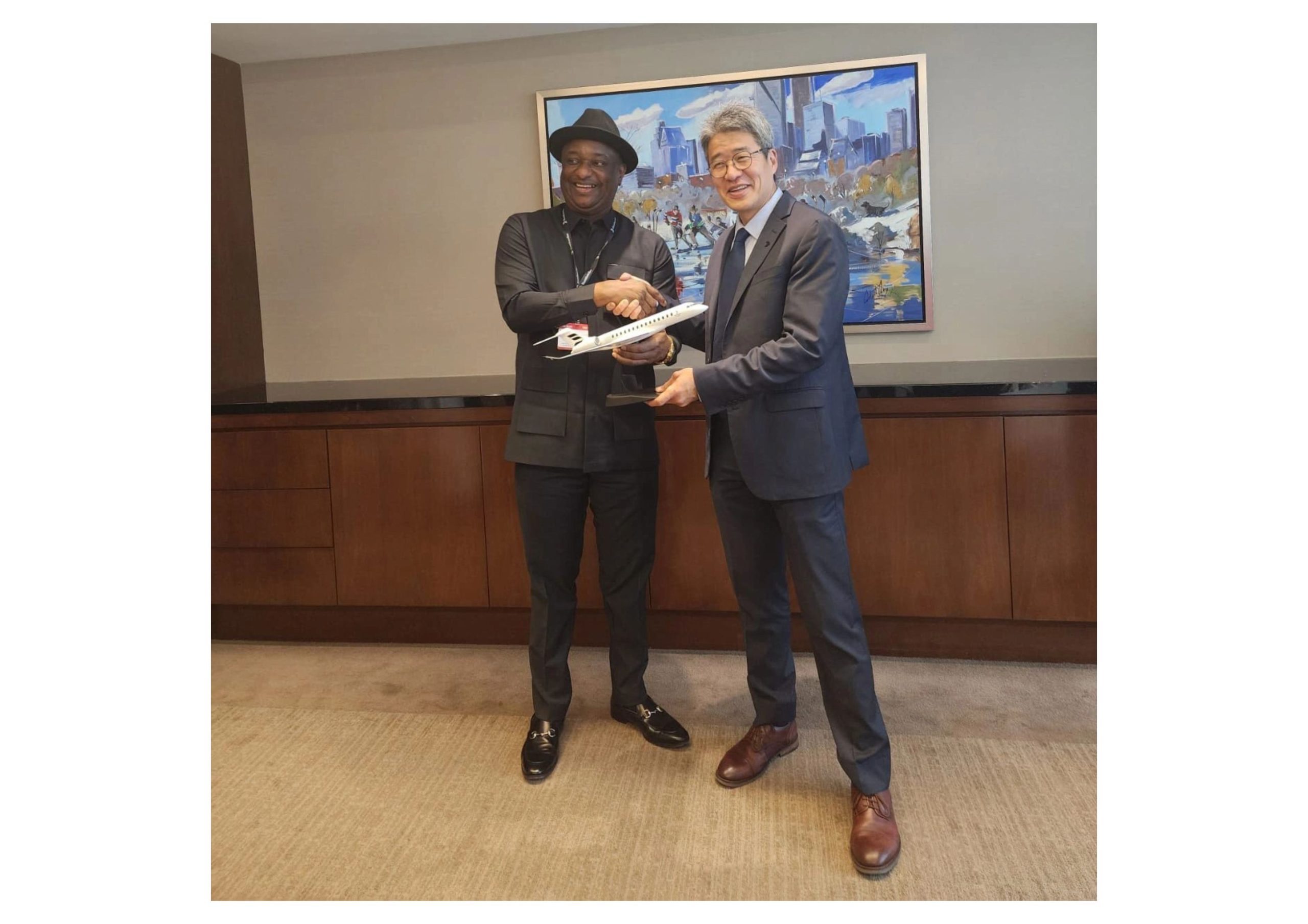 Featured image for “Nigeria Completes Global Aircraft Manufacturers Engagement with Bombardier”