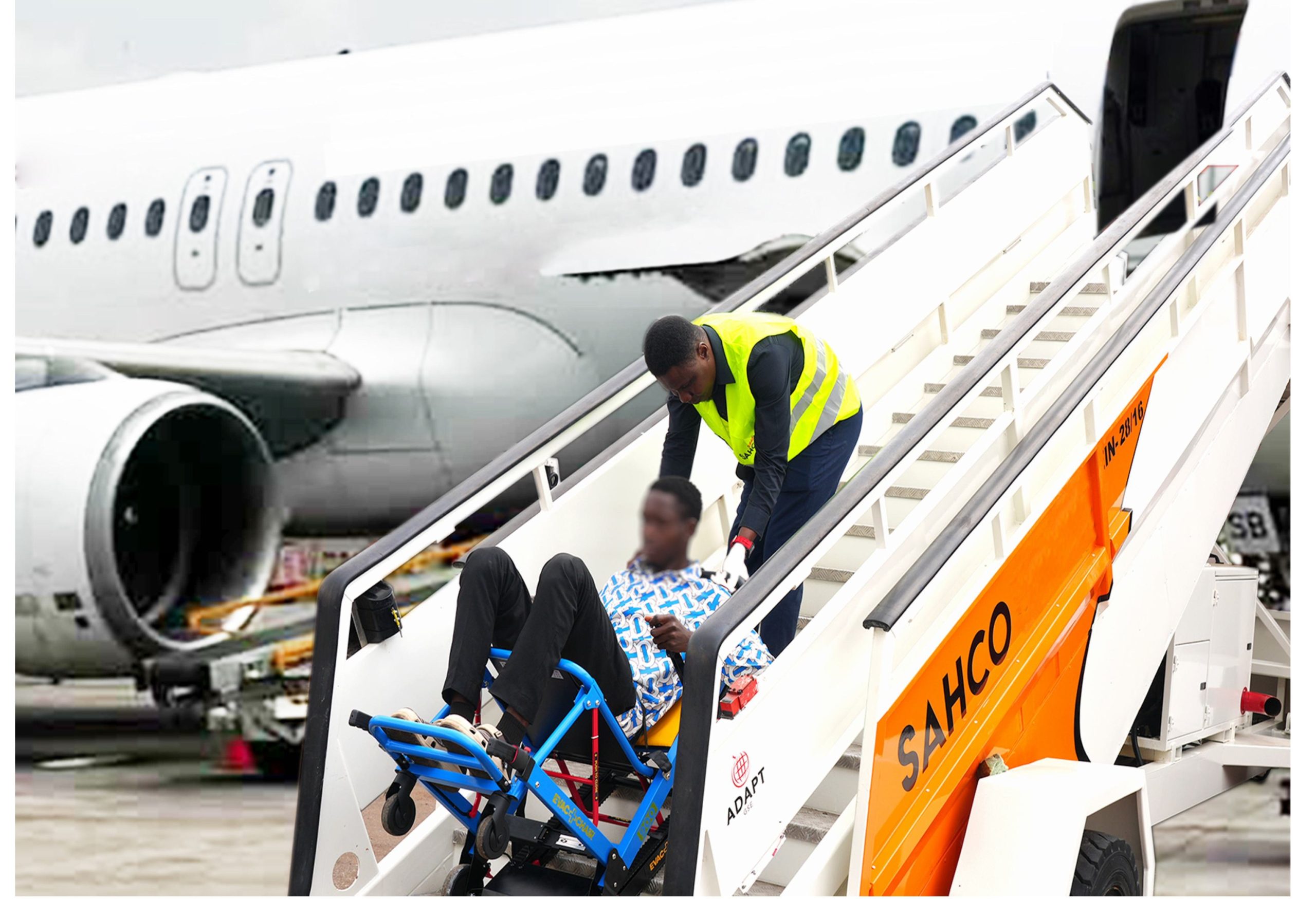 Featured image for “SAHCO Acquires EVAC+CHAIR For Passengers With Reduced Mobility”