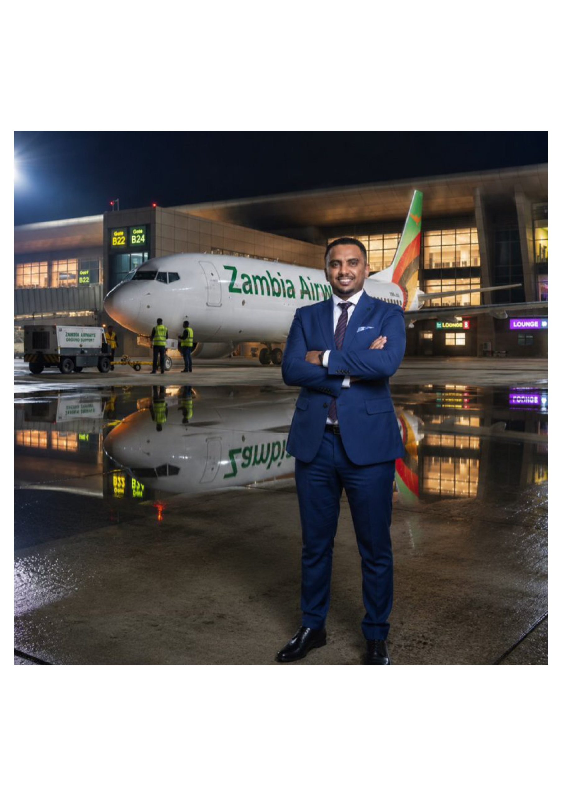 Featured image for “Zambia Airways Appoints Mr. Aman Wole Gurmu As CEO”