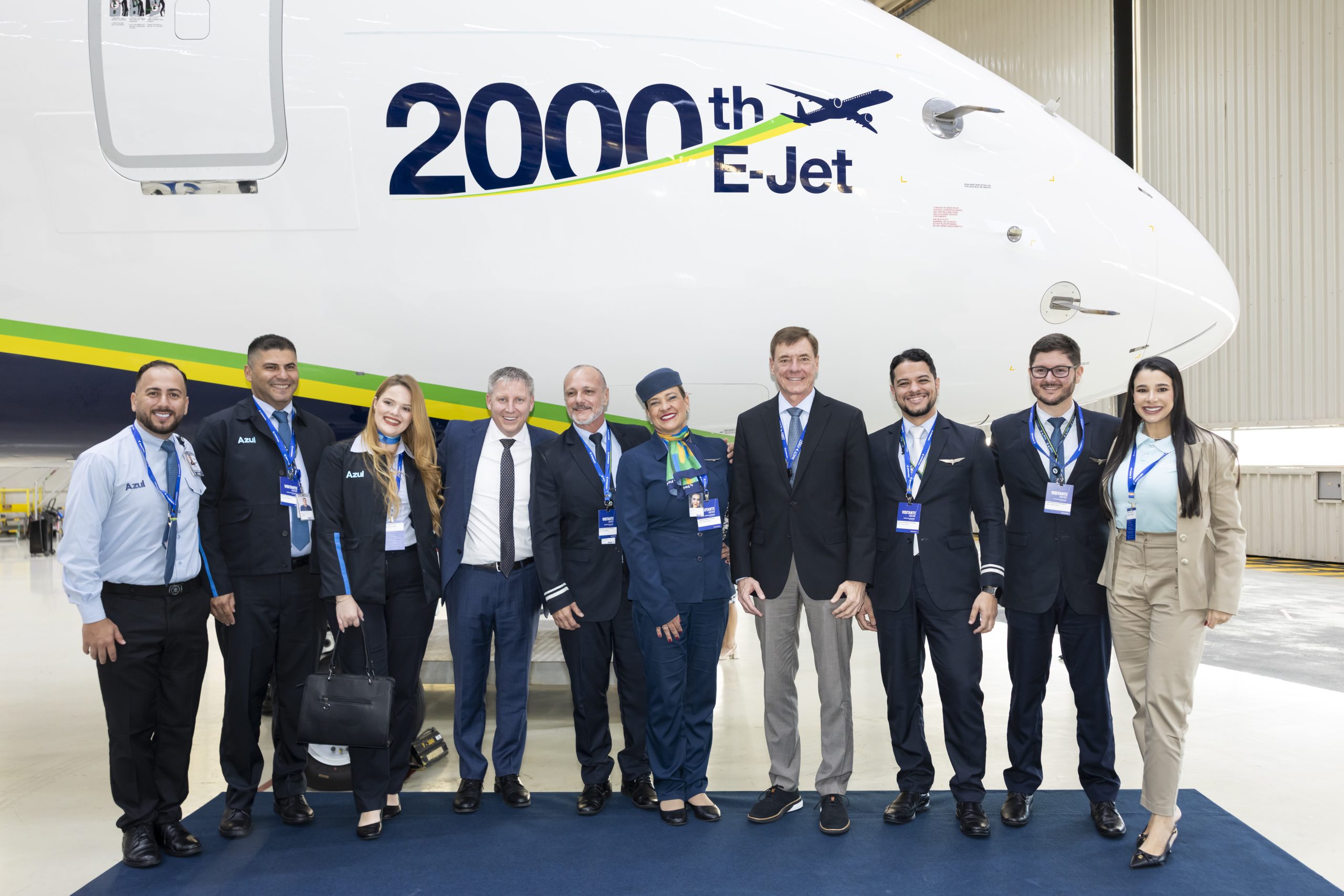 Featured image for “Embraer Celebrates The Delivery Of The 2,000th E-Jet”