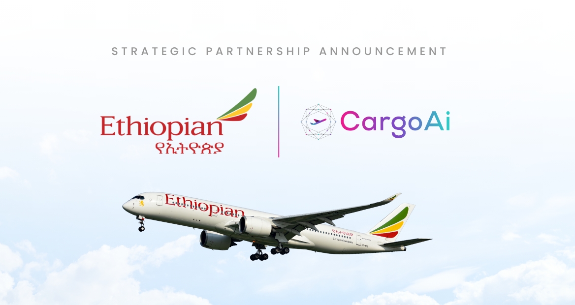 Featured image for “Ethiopian Cargo Partners With CargoAi To Enhance Its Digital Booking Capabilities”