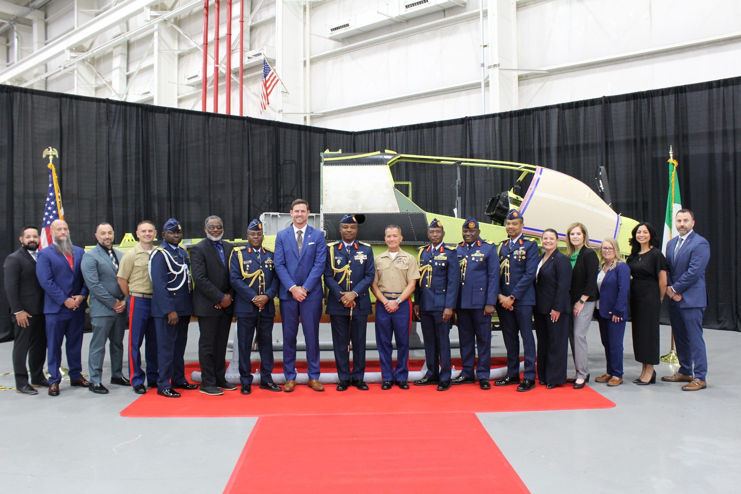 Featured image for “Bell Celebrates First Production AH-1Z Aircraft For Nigeria Air Force”