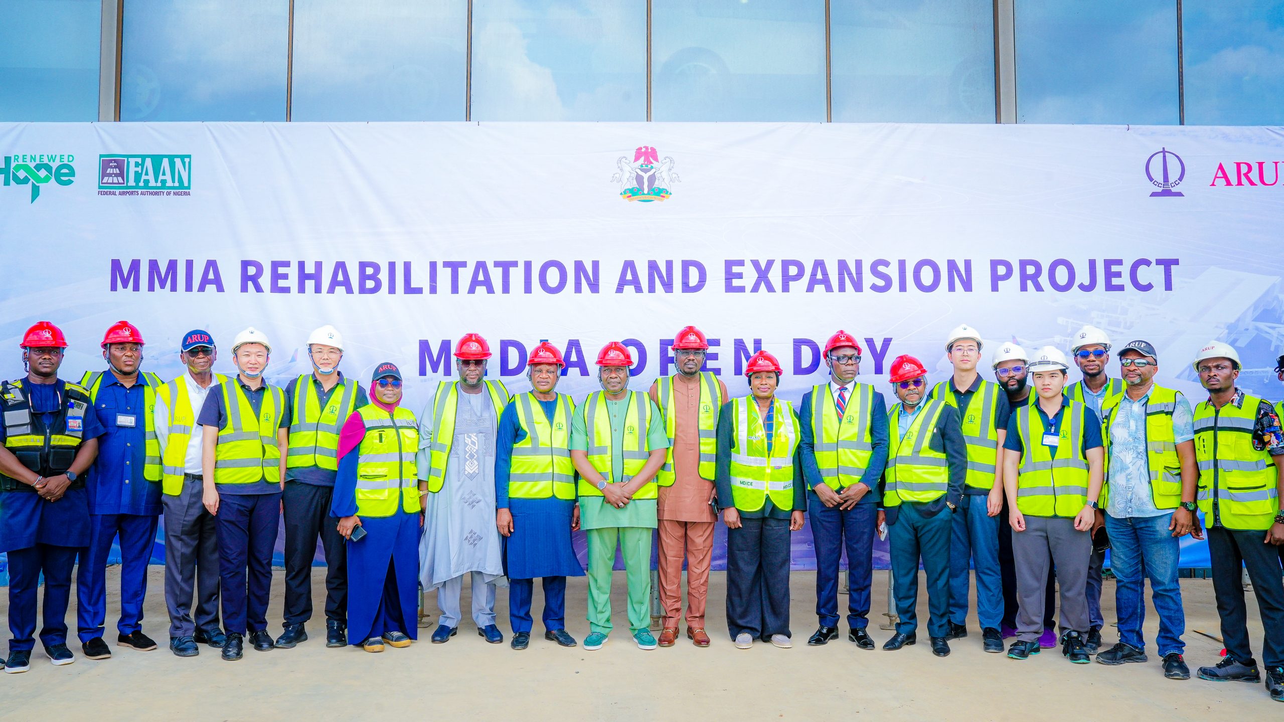 Featured image for “FAAN, CCECC & ARUP Mark Milestone In Ongoing Modernisation Of MMIA Terminal 1”