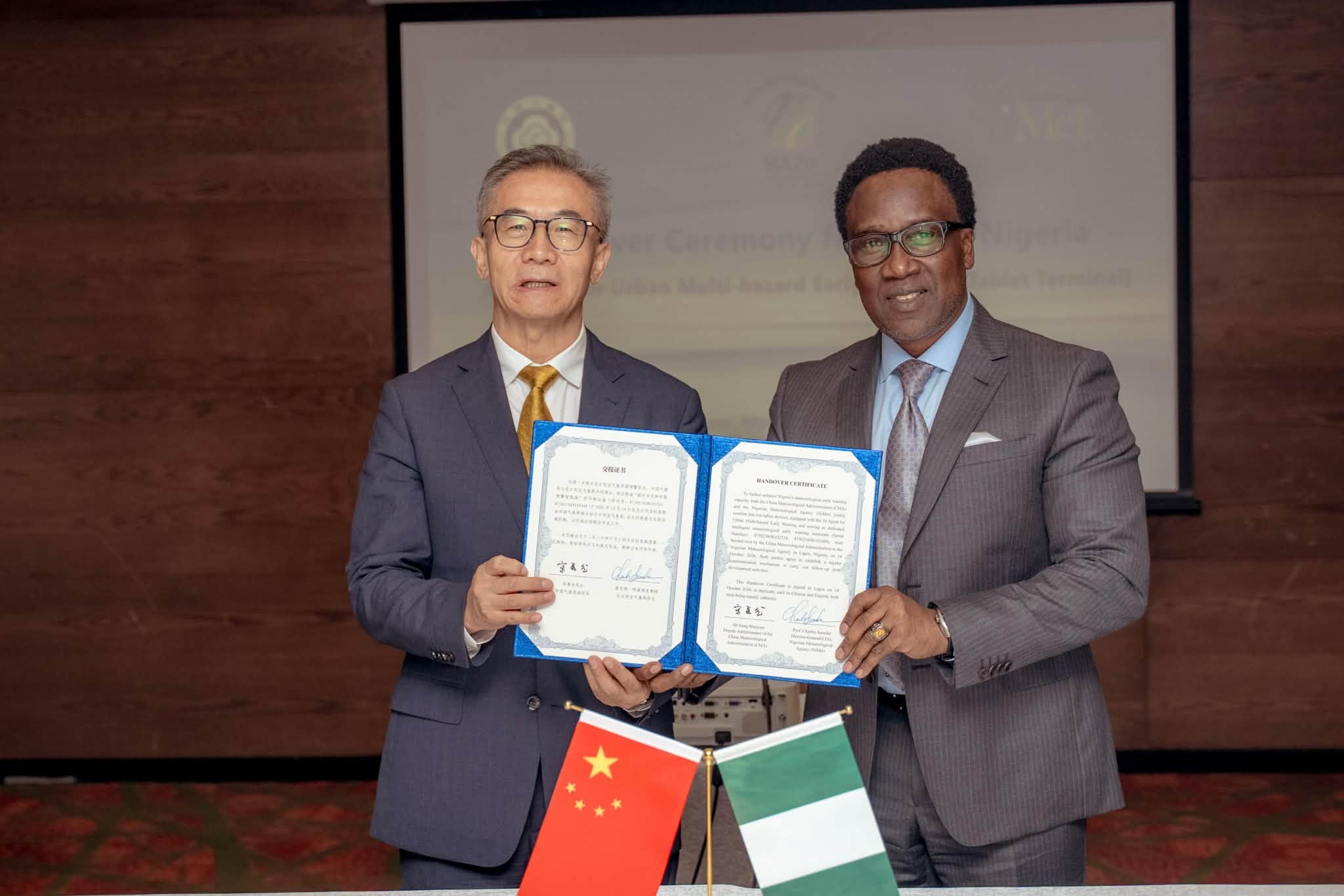 Featured image for “NiMet And China Meteorological Administration Partner On Early Warning Systems & Institutional Development”
